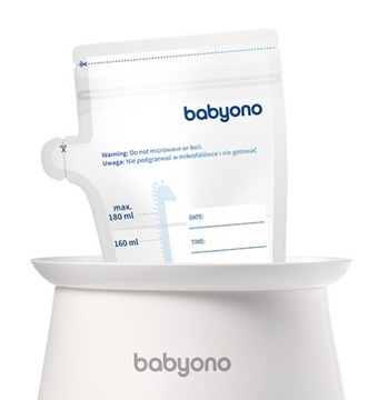 Пакеты для хранения продуктов BABYONO ЖИРАФ 30шт х 180мл