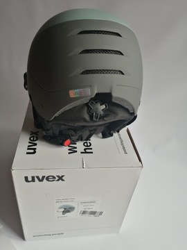 Шлем Uvex WANTED VISOR, 54-58 см, оттенки серого
