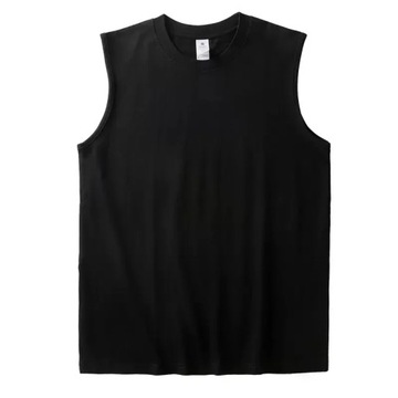 Summer New American Sleeveless O-neck Solid Color