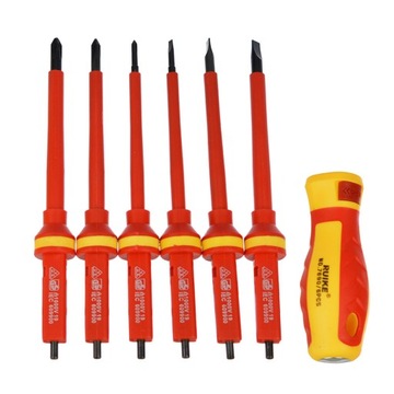 НАБОР ИЗОЛИРОВАННЫХ ОТВЕРТОК 6 ШТ.