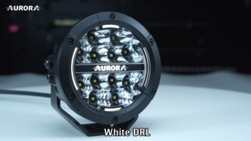 Светодиодный рабочий светильник AURORA 7 дюймов круглый 2 цвета 2 шт Osram чип ORGINAL