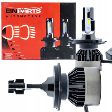 ŻARÓWKI H4 LED FLIP CHIP USA 6000K 12/24V CANBUS