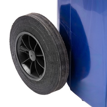 КОНТЕЙНЕР ДЛЯ РАЗДЕЛЕНИЯ МУСОРОВ, СИНИЙ ВЕДРО, 120 Л, ВЫСОКАЯ БУМАГА