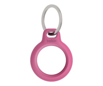 Чехол Belkin Secure AirTag с кольцом, розовый