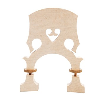 1 х регулируемый бридж для двойной бас-гитары из клена 3/4