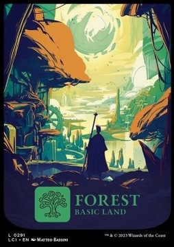 Forest - fullart The Lost Caverns of Ixalan@@@@