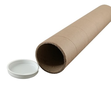GILZA TUBA TULEJA KARTONOWA 50x430 mm + ZATYCZKI