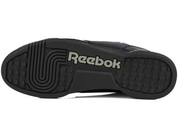 REEBOK WORKOUT PLUS MĘSKIE CZARNE BUTY SNEAKERSY SPORTOWE SKÓRZANE r. 43