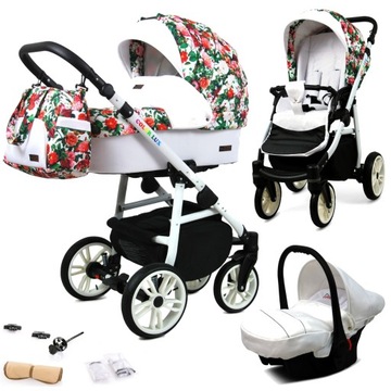 Wózek 3w1 dziecięcy spacerówka BabyLux COLORLUX