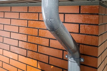 DYBEL STALOWY DWUGWINTOWY UCHWYT DO OBEJMY RURY PVC HAK METALOWY 160mm KROP