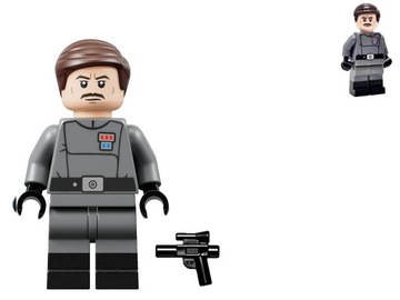Unikat Lego Star Wars - Admiral Wullf Yularen + blaster ! 75367 sw1316