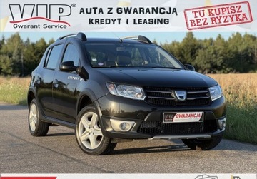 Dacia Sandero II Hatchback 5d TCe  90KM 2013 Dacia Sandero Stepway KLIMA nawigacja PDC PISEMNA GWARANCJA w cenie Tran