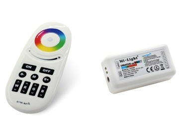 Контроллер для светодиодных лент RGB+W ПРИЕМНИК + WiFi пульт Mi-Light FUT028