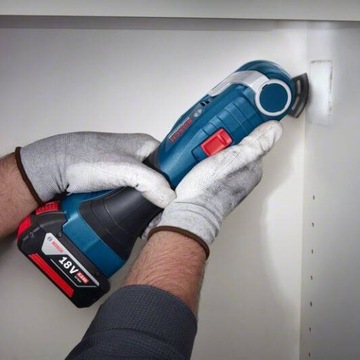 МНОГОФУНКЦИОНАЛЬНЫЙ ИНСТРУМЕНТ MULTITOOL 18V BOSCH GOP 185-Li + 4,0 Ач + АКСЕССУАРЫ