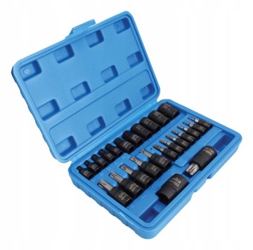 KLUCZE NASADOWE NASADKI TORX TORX-E T8-T60 E4-E22