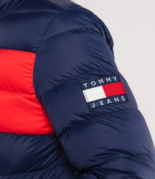 124. TOMMY HILFIGER # MODNA ZIMOWA MĘSKA KURTKA XL