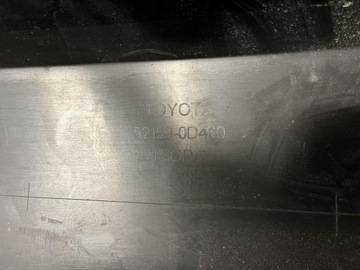 TOYOTA YARIS III LIFT 2017 - ЮБКА ЗАДНЯЯ ЮБКА ЗАДНЕГО БАМПЕРА 52159-0D480