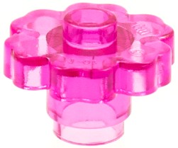 LEGO 4728 p c różowy kwiatek 2x2 2szt