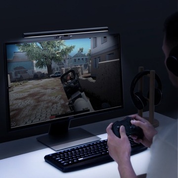 Светодиодная настольная лампа для монитора Baseus черная (DG