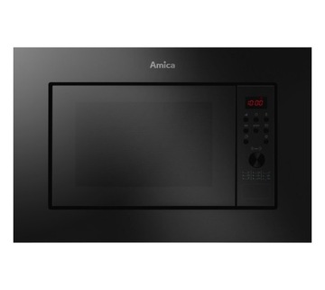 Комплект встраиваемой бытовой техники AMICA, 4 предмета, черное стекло