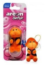 Плюшевый мишка-талисман аромата Areon для автомобильной присоски, различные ароматы и персонажи