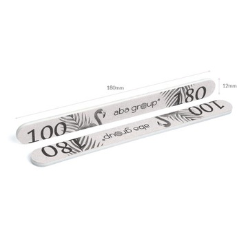 Пилочка для ногтей прямая 100/180 Aba Group Foil