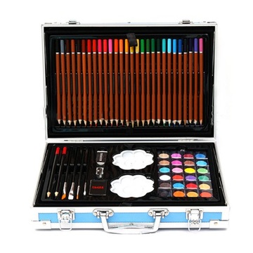 ТВОРЧЕСКИЙ ХУДОЖЕСТВЕННЫЙ НАБОР ДЛЯ РАСКРАСКИ ДЛЯ РЕБЕНКА, ЧЕМОДАН