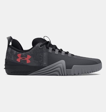 Under Armour Buty Ua Tribase Reign 6 Q1 3027352-400 Gray Void/Pitch Gray/Ru
