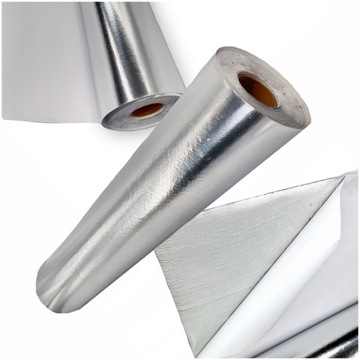 OSŁONA TERMICZNA SAMOPRZYLEPNA SREBRNA 50x50cm