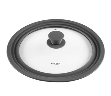 Pokrywka szklana VINZER 24/26/28cm 50253
