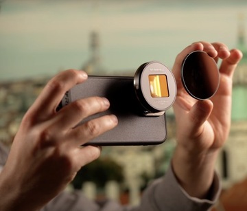 Анаморфный фильтр GOLD 1.33x FREEWELL для IPHONE 15 14 13 (FW-SH-GANM33)