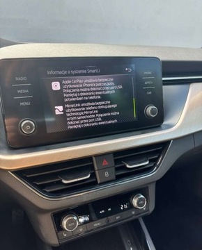 Skoda Scala Hatchback 1.5 TSI 150KM 2021 Skoda Scala 1.5TSI 150KM DSG Style kamera VAT23 1.5 Benzyna 150KM, zdjęcie 15