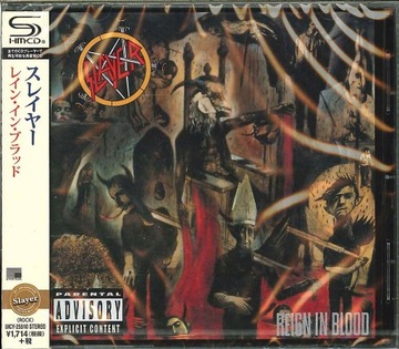 SLAYER Reign In Blood JAPAN SHM-CD (UICY-25510)