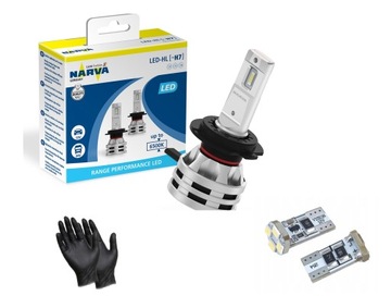 H7 LED NARVA PERFORMANCE ГЕРМАНИЯ 6500K 12В 24В