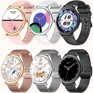 ЧАСЫ ЖЕНСКИЕ SMARTWATCH, ДВА РЕМЕШКА, TALK PL