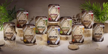 ECOLINE ДЕРЕВЯННЫЙ АВТОМОБИЛЬНЫЙ АРОМАТ, ЧЕРНЫЙ БАМБУК