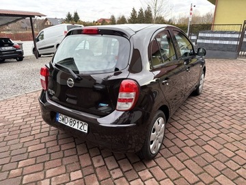 Nissan Micra IV Hatchback 5d 1.2 80KM 2011 Nissan Micra TYLKO 134tyśkm 1WŁAŚCICIEL 1.2B CLIMATRONIC 2011 ZADBANA Tekna, zdjęcie 3