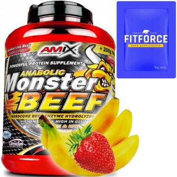 AMIX ANABOLIC MONSTER BEEF PROTEIN 90%BIAŁKO Hydro Beef 2.2kg
