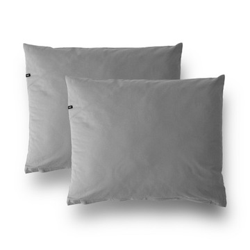 Poszewki na poduszkę 50x60 Ciemny Szary, czysta gruba bawełna, HOP DESIGN