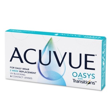 Acuvue Oasys with Transitions (6 soczewek) Moc: -5.00, (BC): 8.40, DIA: 14.