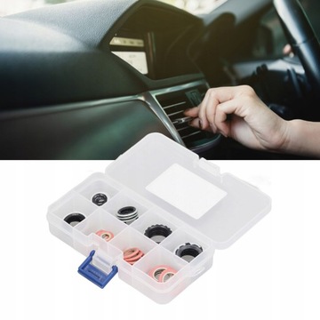 НАБОР УПЛОТНИТЕЛЬНЫХ КОЛЬЦЕВ СИСТЕМЫ КОНДИЦИОНИРОВАНИЯ ВОЗДУХА, 40 ШТ. УПЛОТНИТЕЛЬНОЕ КОЛЬЦО ПРОКЛАДКИ СИСТЕМЫ КОНДИЦИОНЕРА