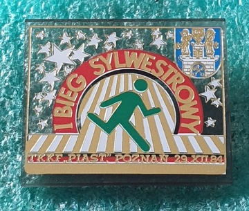 ODZNAKA 1 BIEG SYLWESTROWY TKKF PIAST POZNAŃ 1984