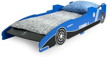 Кровать Болид Ф1 200х90см с каркасом и матрасом BL