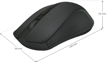 Mysz bezprzewodowa Defender ACCURA MM-935 optyczna 1600dpi 4P czarna