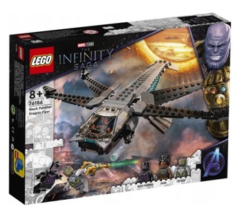 LEGO 76186 - MARVEL - Helikopter Czarnej Pantery !