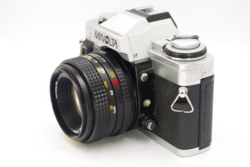 MINOLTA XG-M + MINOLTA MD 50mm 1:1.7 + Чехол Отличное состояние