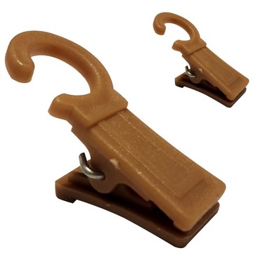 ŻABKI ŻABKA DO FIRANEK KARNISZA DREWNIANEGO 100 SZT