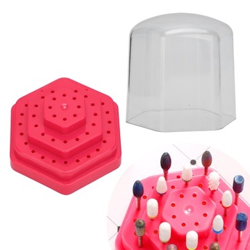 Держатель сверла для ногтей на 48 отверстий. Подставка для хранения.