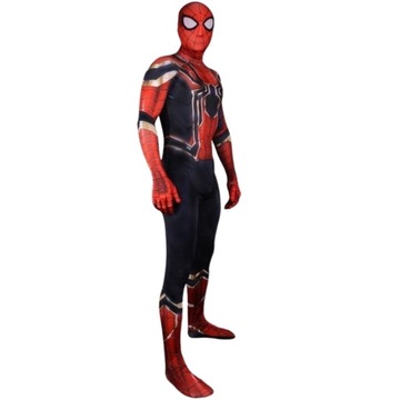 STRÓJ KOSTIUM PRZEBRANIE IRON SPIDER PAJĄK COSPLAY SKIN MĘSKI 176/182