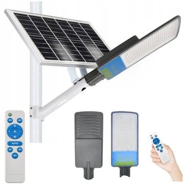 Mocna Lampa Solarna LED Latarnia Uliczna Czujnik Zmierzchu + Pilot Solar